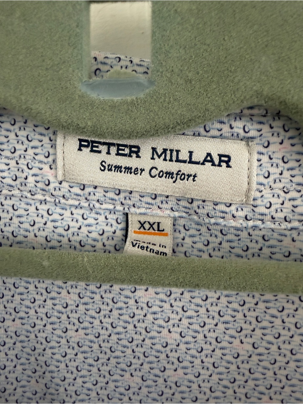 Men’s Peter Millar Summer Comfort Polo shirt; XXL - Picture 4 of 5